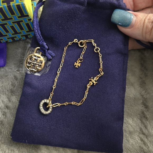🌸Tory Burch Roxanne Chain Carabiner Bracelet - Picture 8 of 8